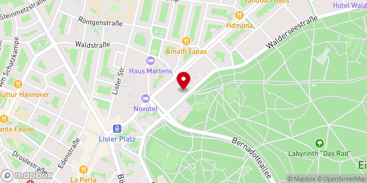Map showing location of Evangelisch-Freikirchliche Gemeinde Hannover K.d.ö.R.