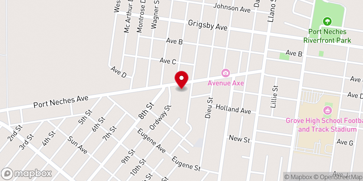 Map showing location of Freedom Christian Fellowship