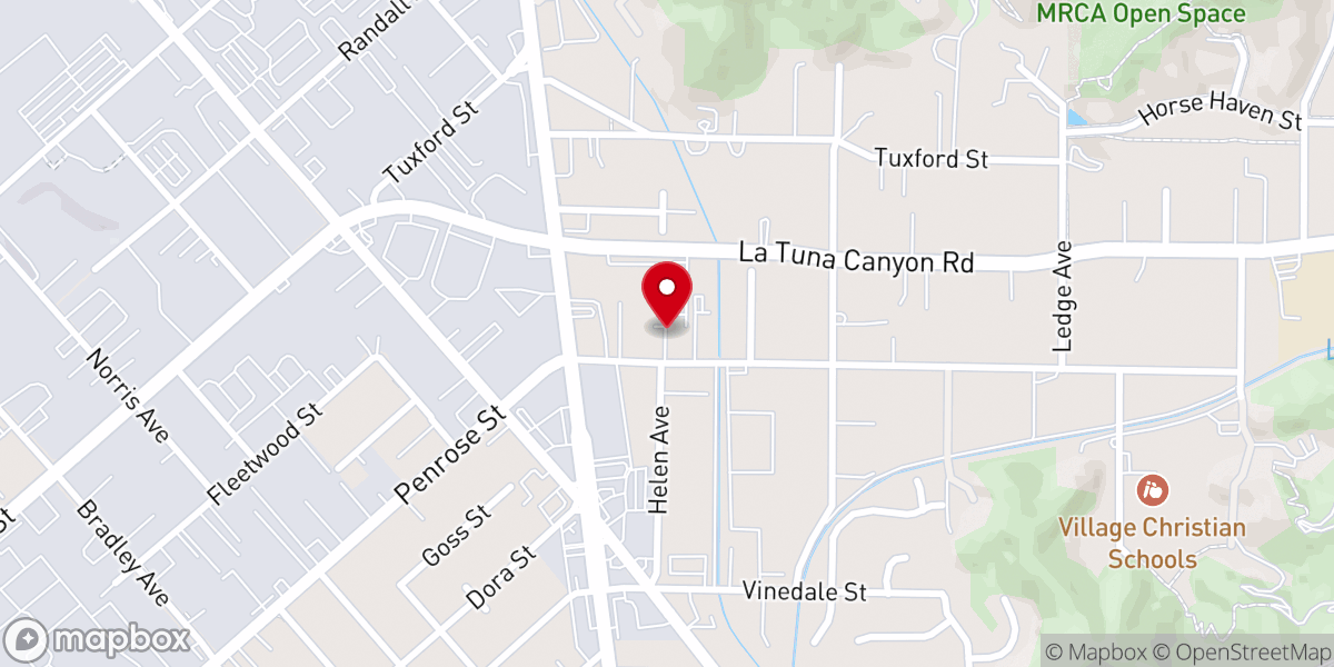 Map showing location of Bethel Christian Reformed Church