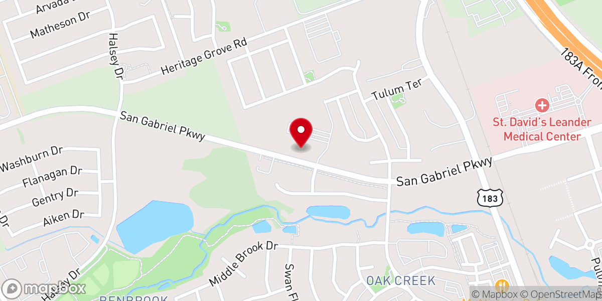 Map showing location of Indian Bible Church