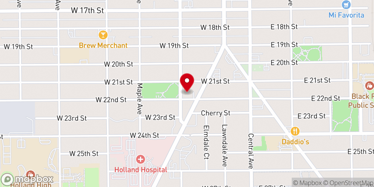 Map showing location of Moran Park CRC
