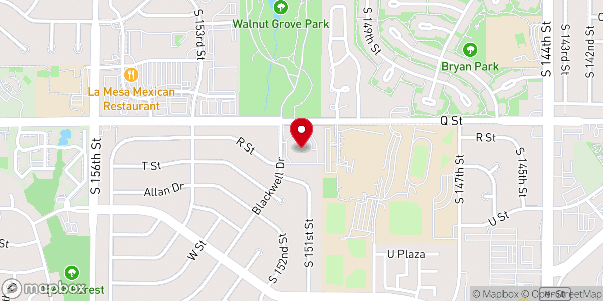 Map showing location of Divine Shepherd Lutheran Church