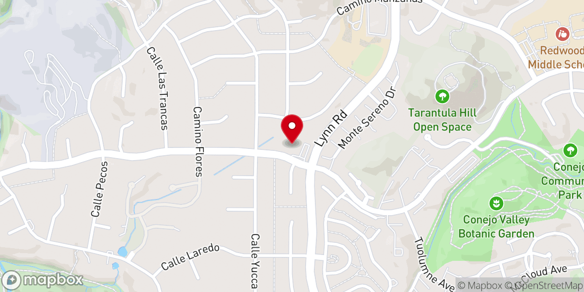 Map showing location of Redeemer Lutheran Church