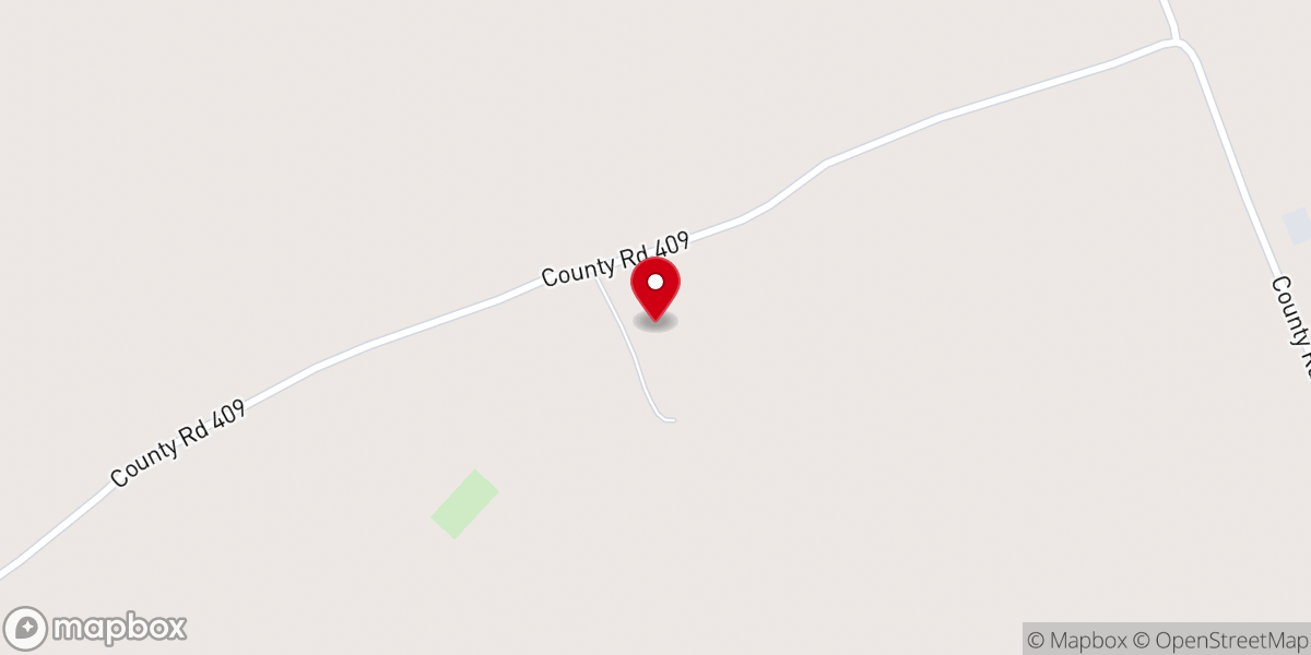 Map showing location of Salem Missionary Church