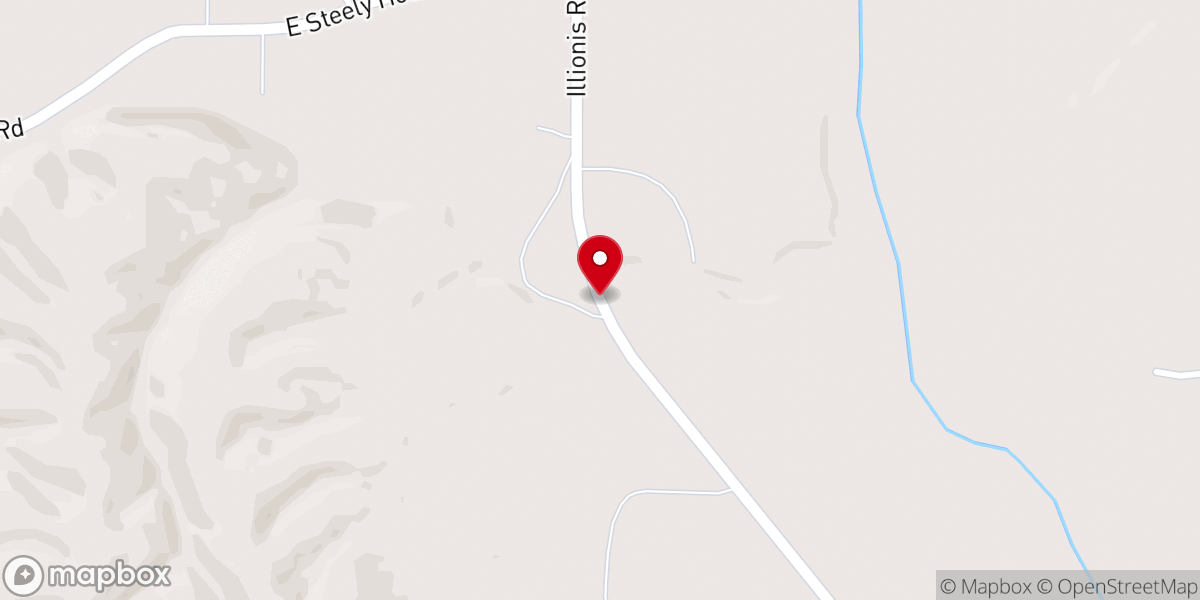 Map showing location of Moody Fields Church, OK