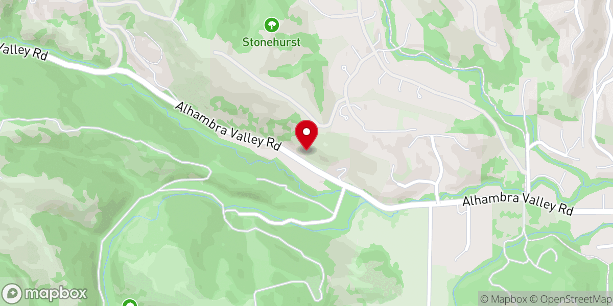 Map showing location of The Invisible Chapel