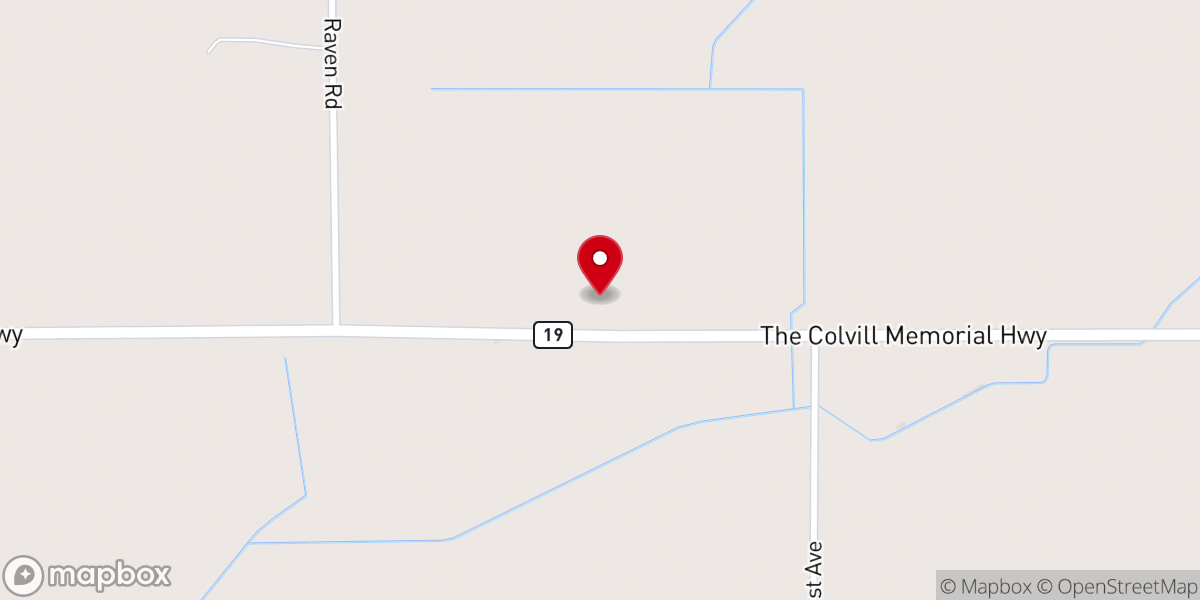 Map showing location of Redeemer Lutheran Church