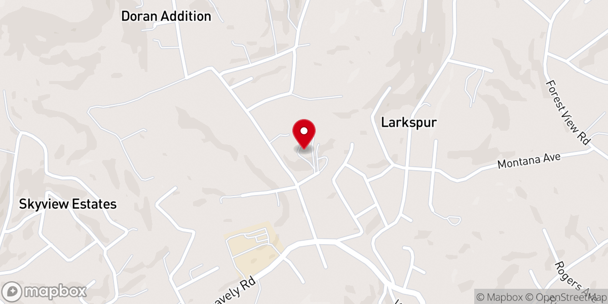 Map showing location of Way of Life Baptist Church