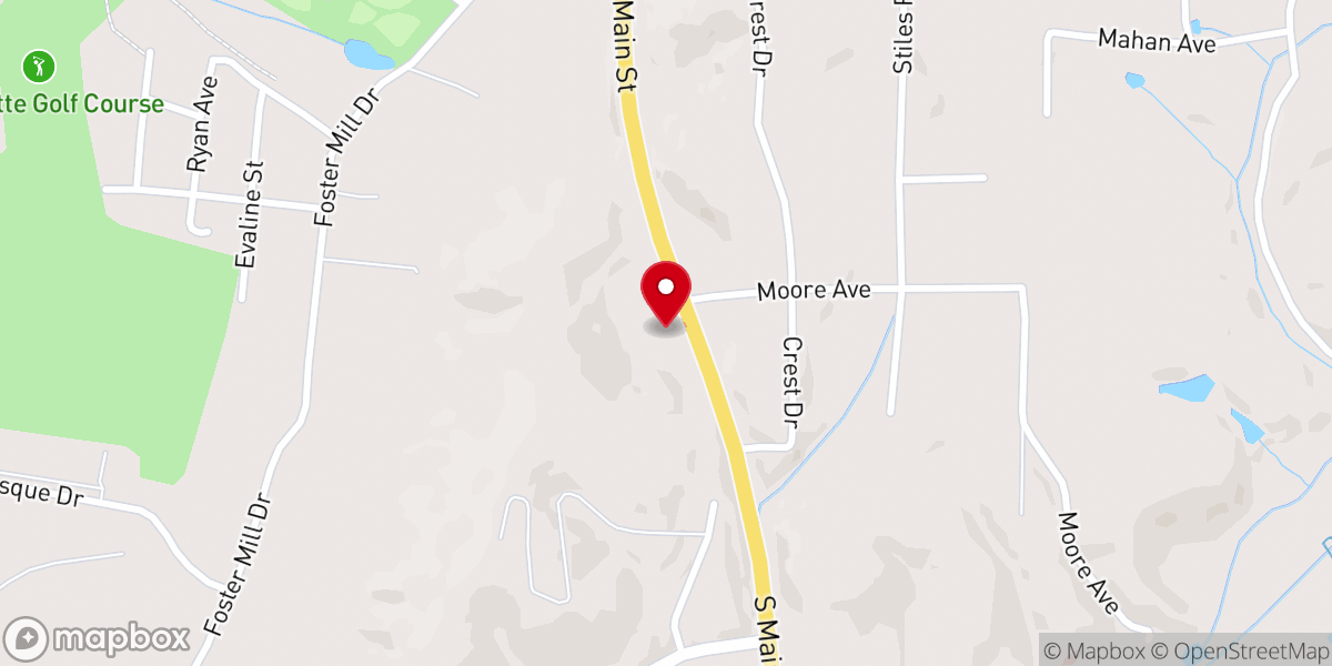 Map showing location of LaFayette Church of God