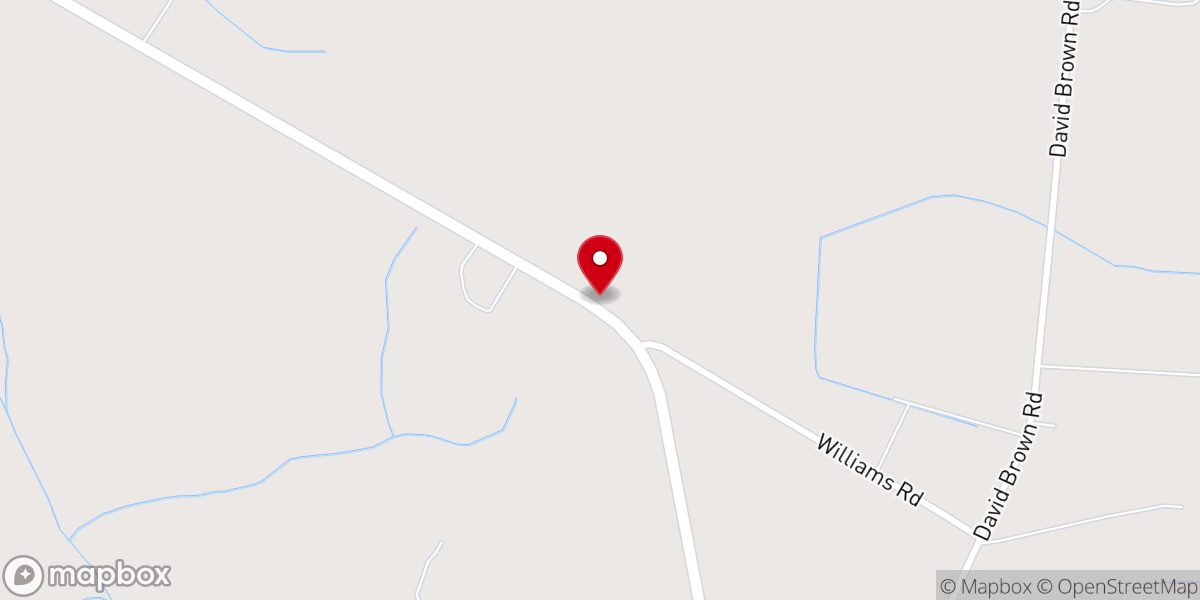Map showing location of Merritts Chapel