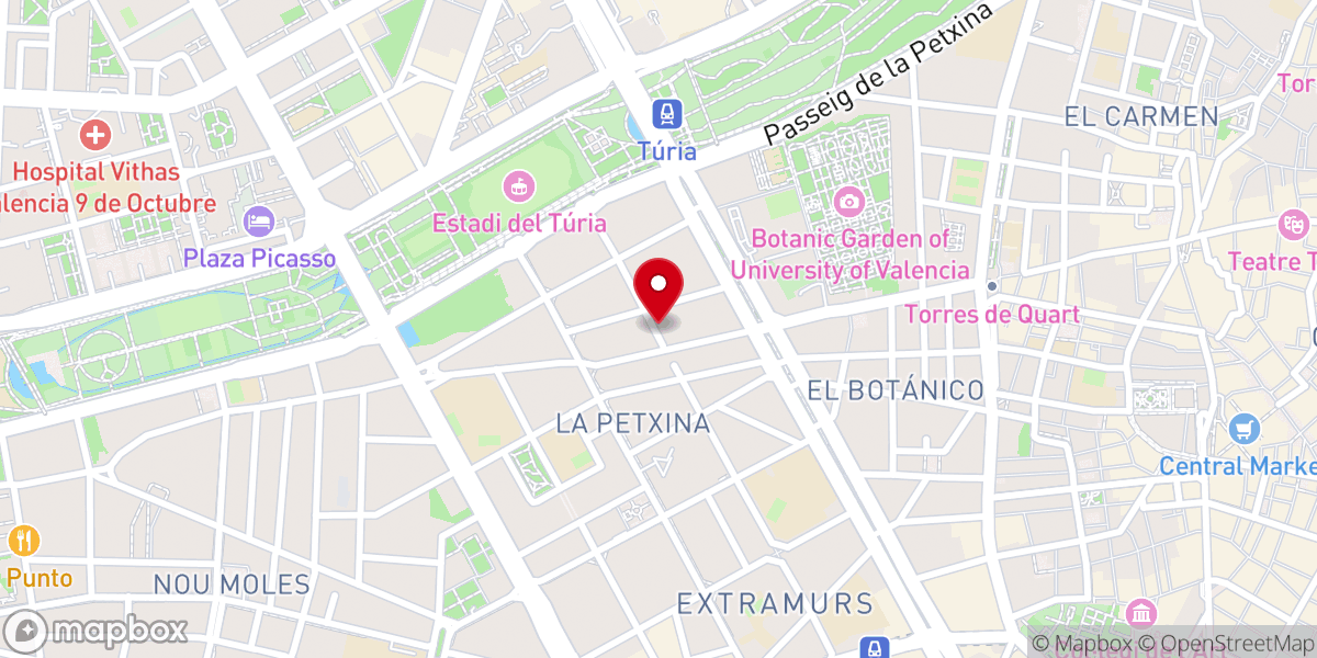 Map showing location of Parroquia Ortodoxa Rusa de San Jorge