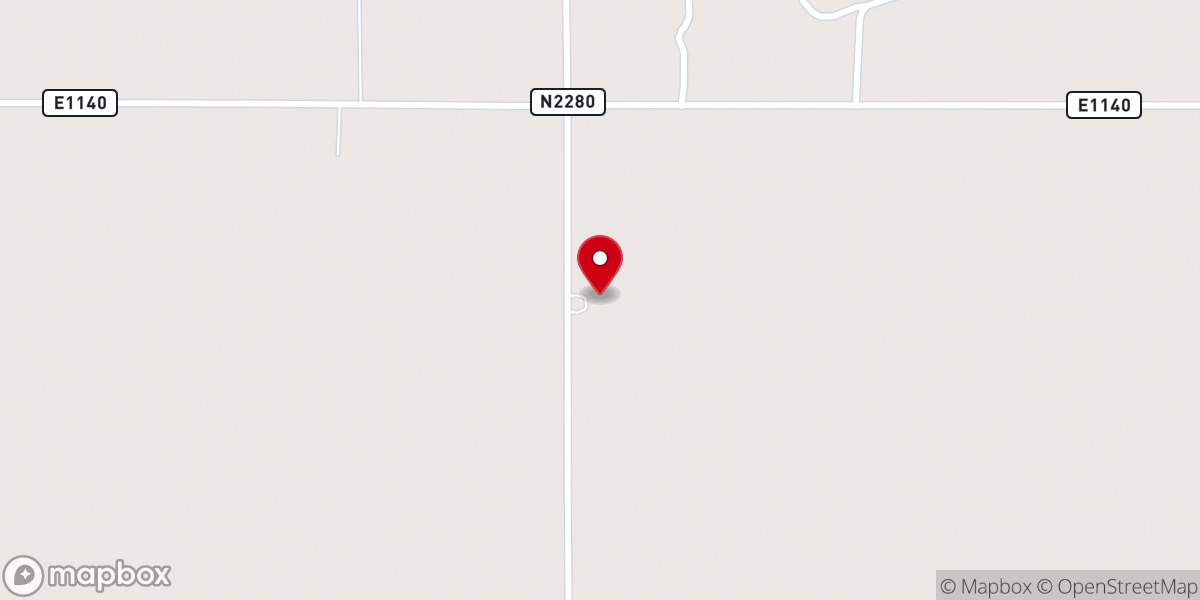 Map showing location of Herold Mennonite Church