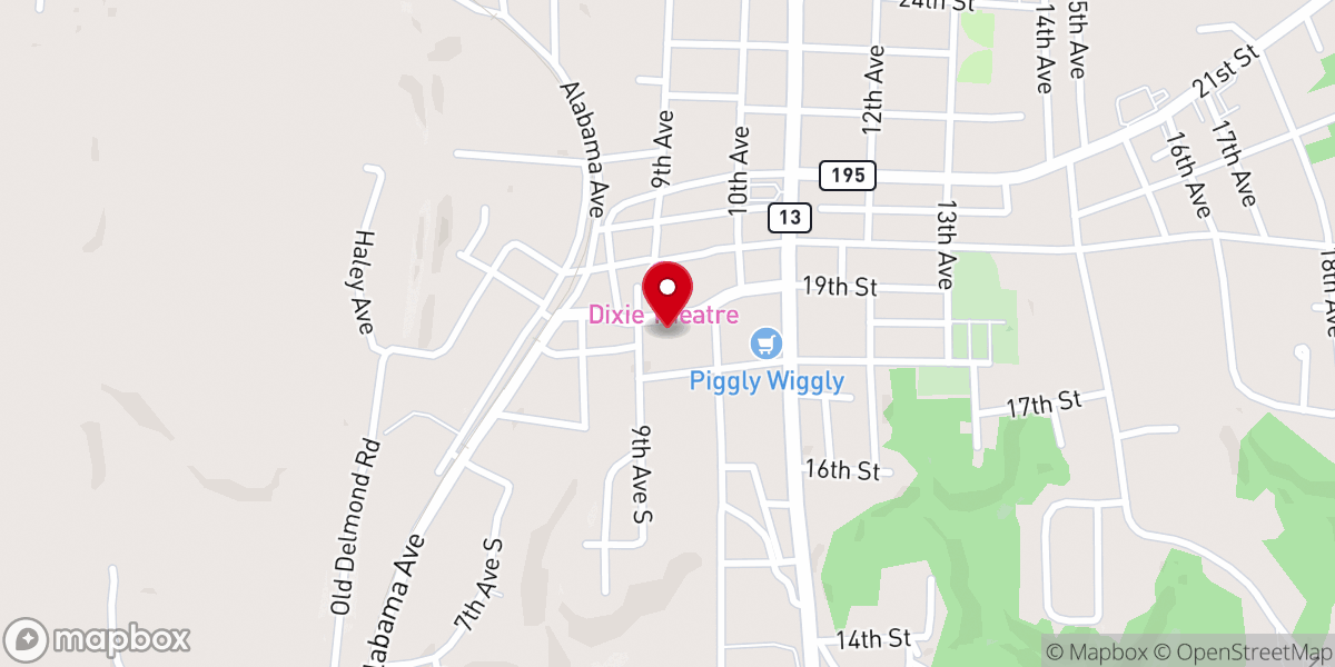 Map showing location of Heritage Missionary Baptist Church