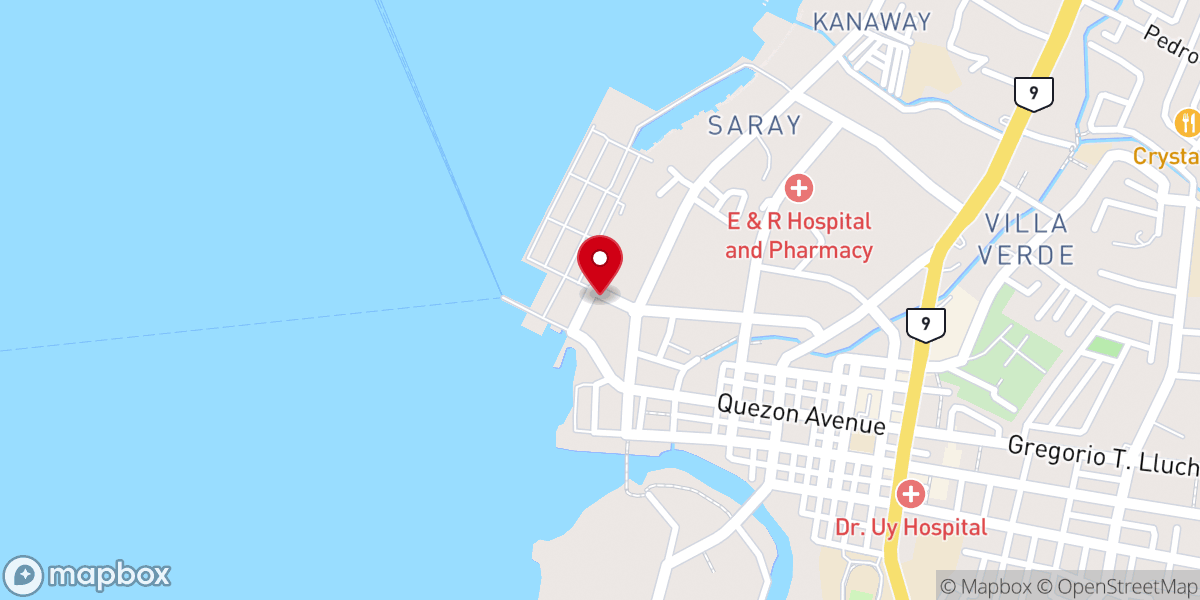 Map showing location of Primitive Baptist Church/Lalang Lalleh Travel & Tours