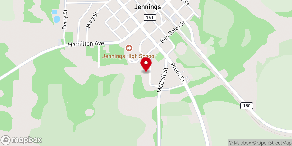 Map showing location of centro de adoración elohim
