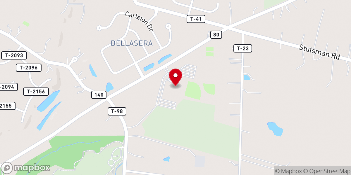 Map showing location of The Church at Sugarcreek - A Campus of First Baptist Church of Kettering