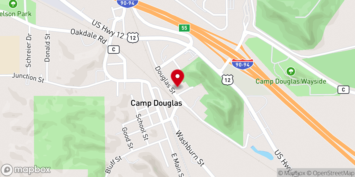 Map showing location of St Stephen's Lutheran Church