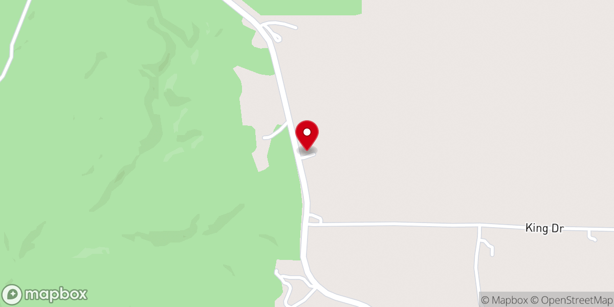 Map showing location of Fundamental Bible Baptist Church