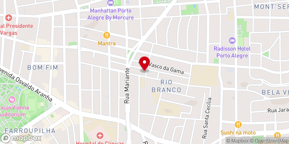 Map showing location of Paróquia Nossa Senhora da Piedade