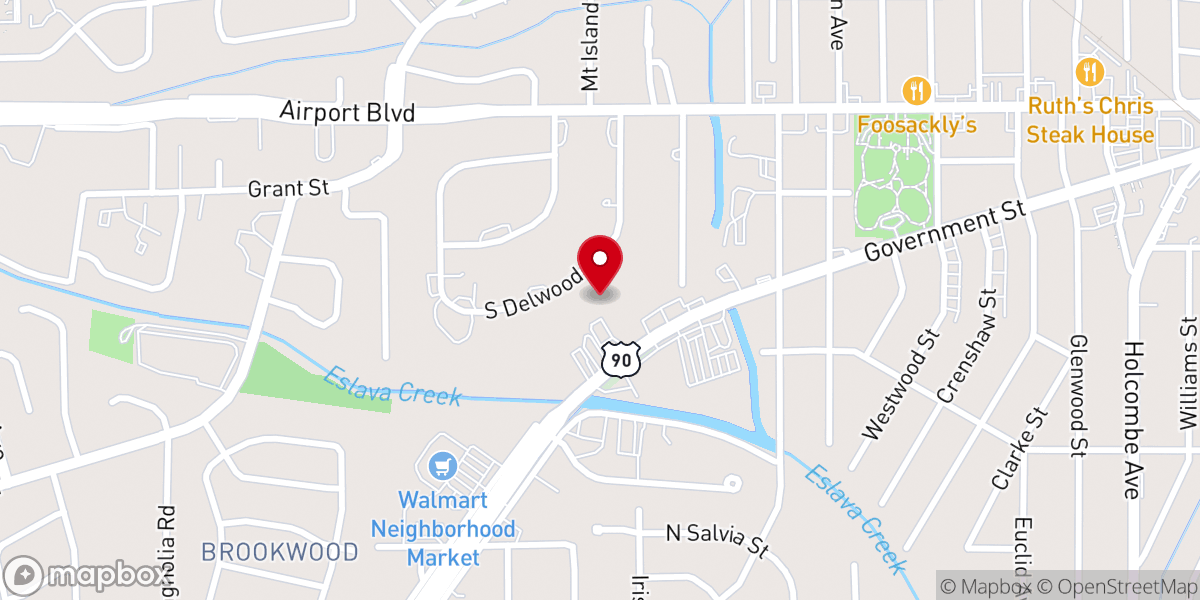 Map showing location of Souled Out Ministries