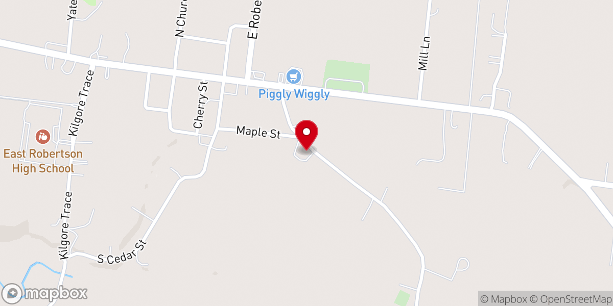 Map showing location of Cross Plains Seventh-day Adventist Church