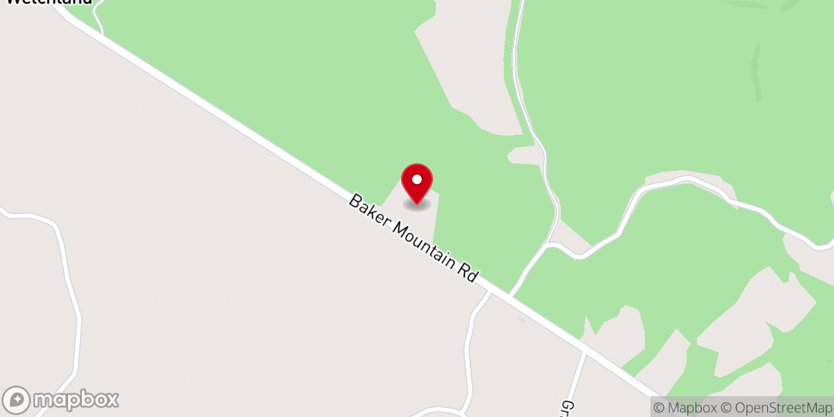 Map showing location of Welchland Baptist Church