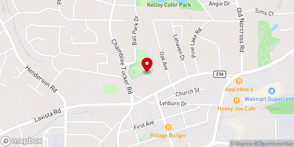 Map showing location of Bethel Eritrean Alliance Church