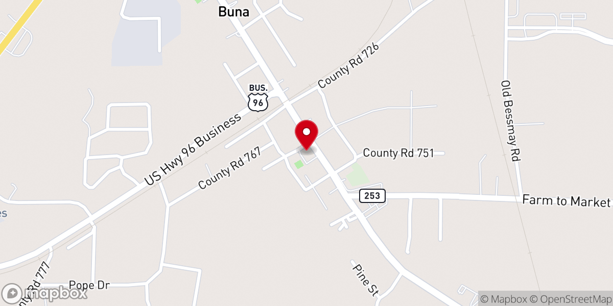 Map showing location of First Methodist Church