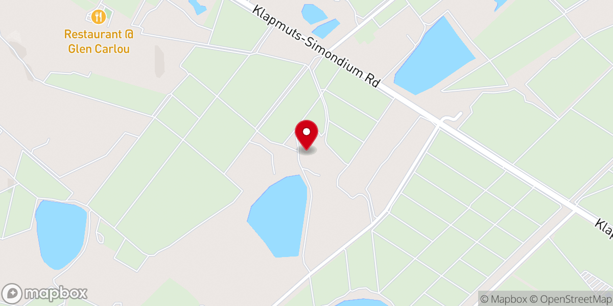 Map showing location of New Apostolic Church Simonsvlei
