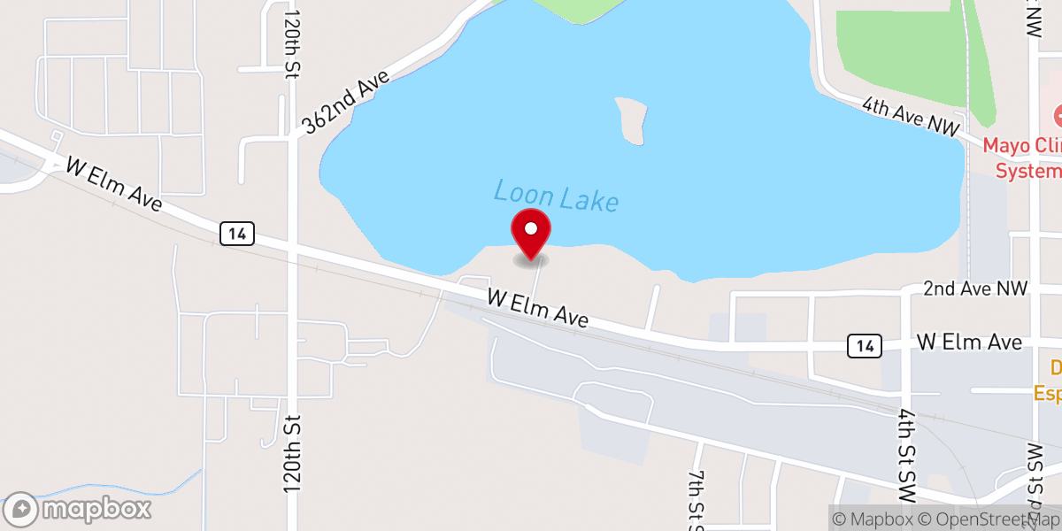 Map showing location of Christ the King