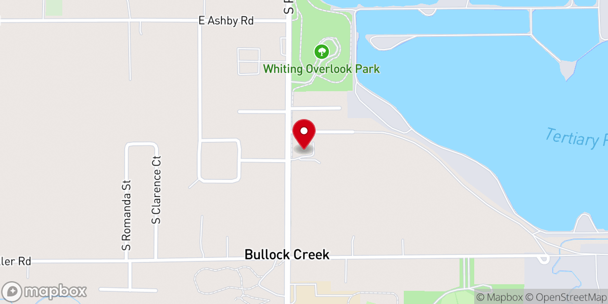 Map showing location of Our Redeemer Church