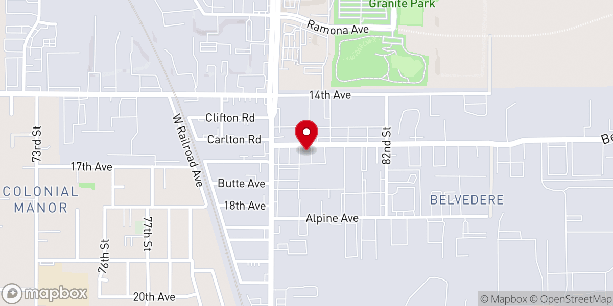 Map showing location of Church of Pentecost Sacramento