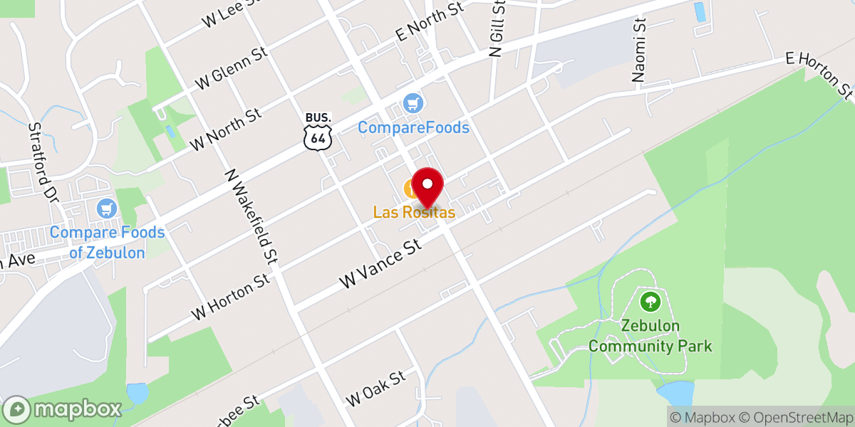 Map showing location of The Creative Cup