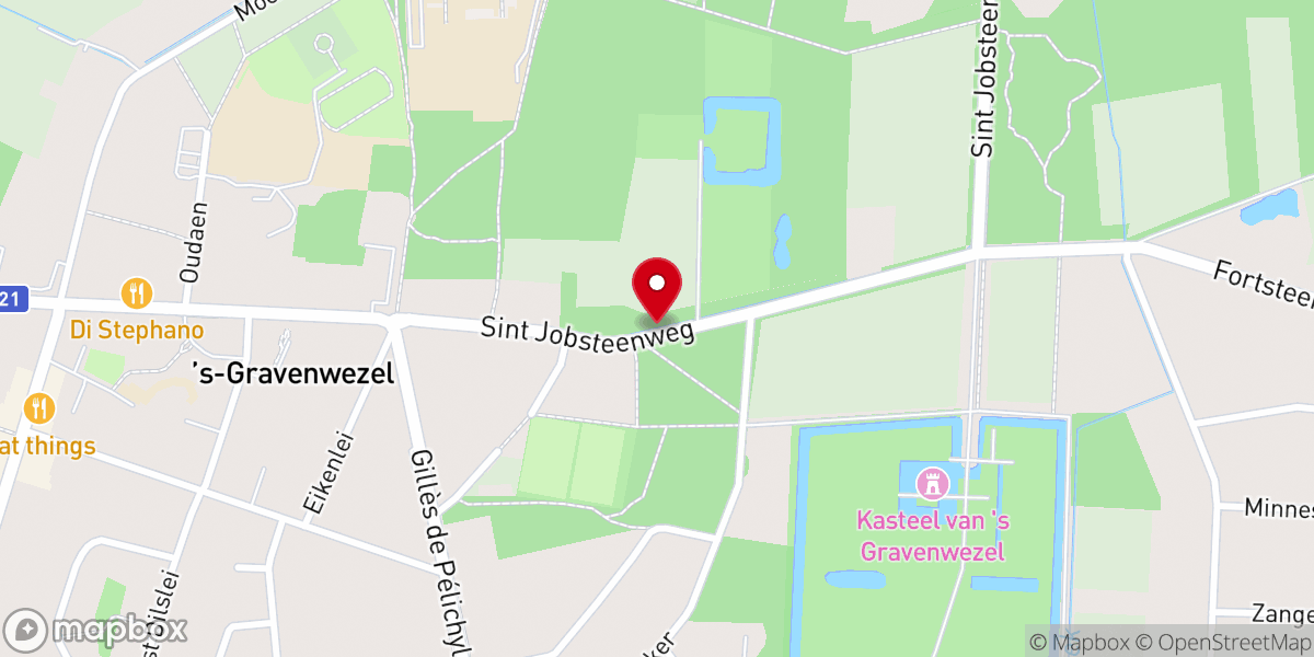 Map showing location of Kapel van de Overbuur