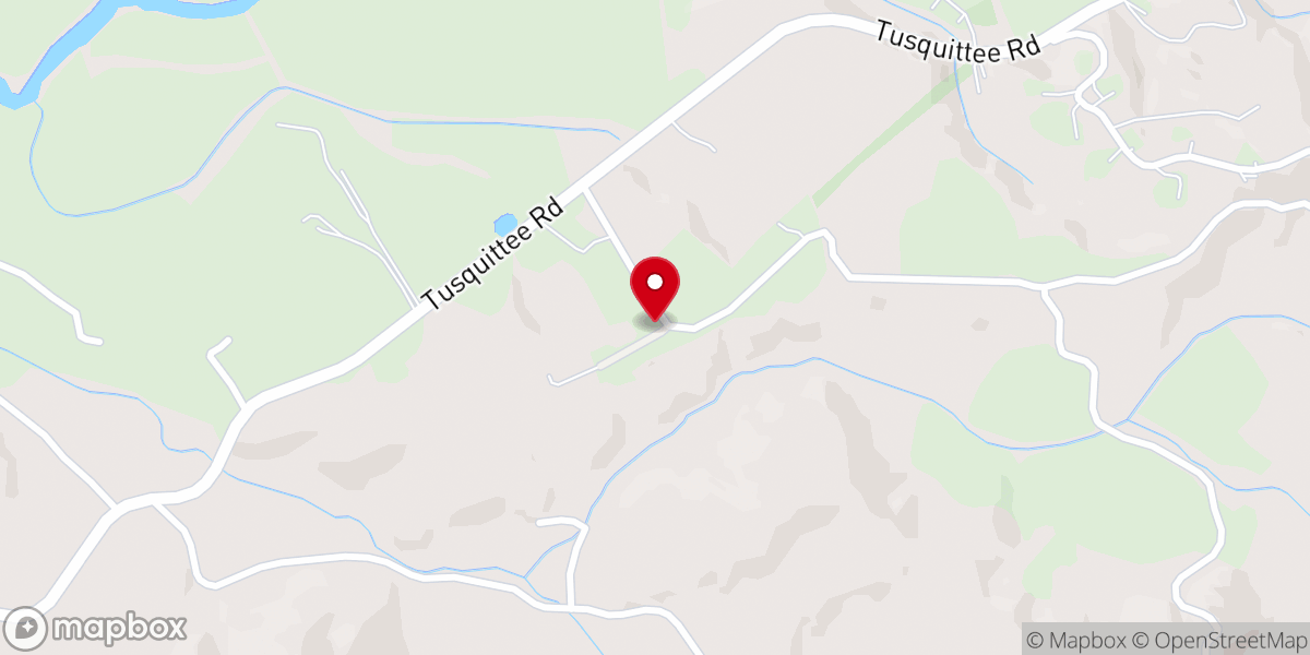 Map showing location of Shiloh Baptist Church