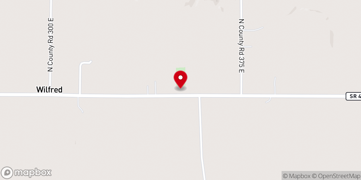 Map showing location of Sullivan County Shrine