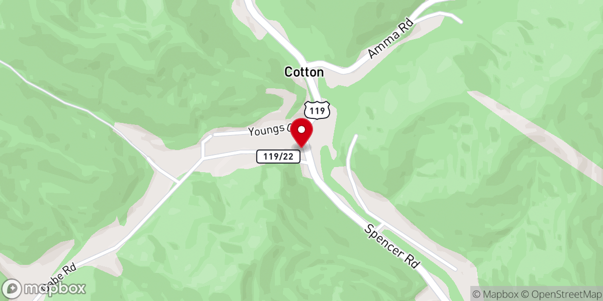 Map showing location of Gospel Light Community Church