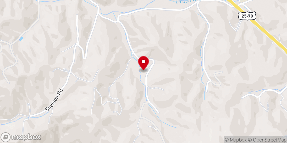 Map showing location of House of Prayer in Jesus Name