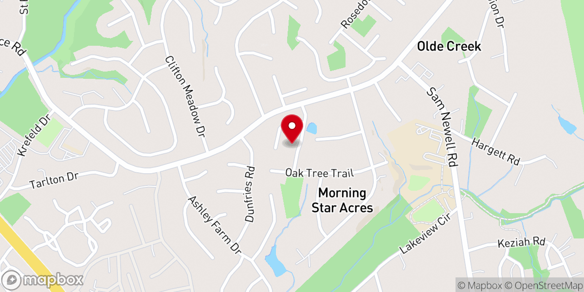 Map showing location of Life Church Assembly of God