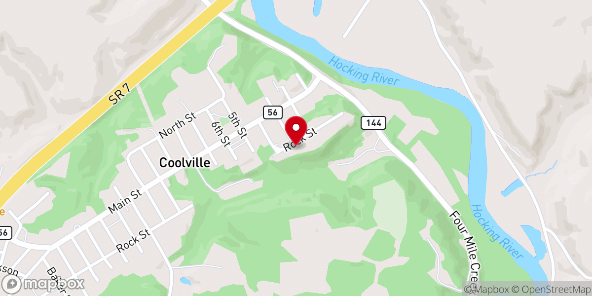 Map showing location of Bell Philip