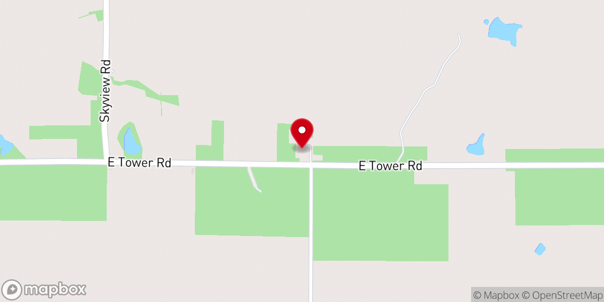Map showing location of Coal Creek Cumberland Presbyterian Church