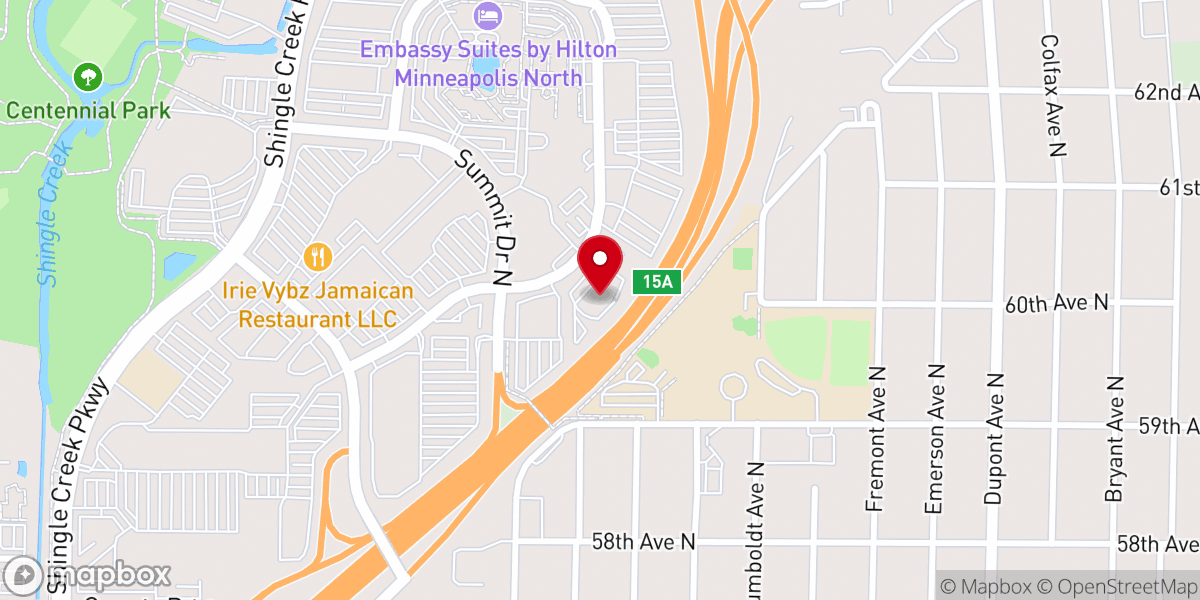 Map showing location of Faith Tabernacle Church of God in Christ