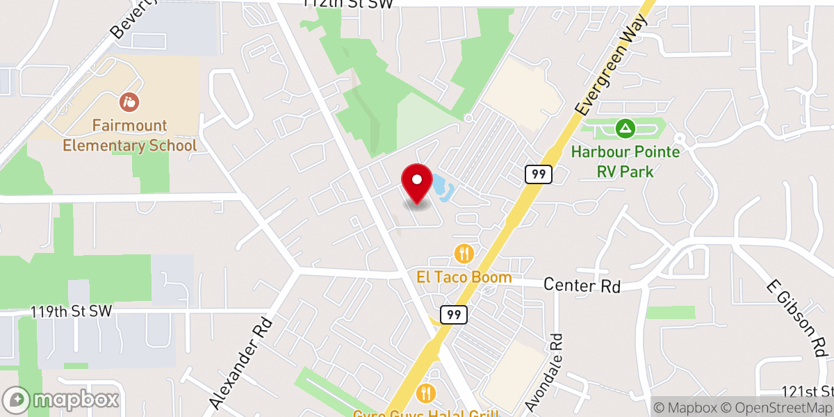 Map showing location of Sonrise Christian Center