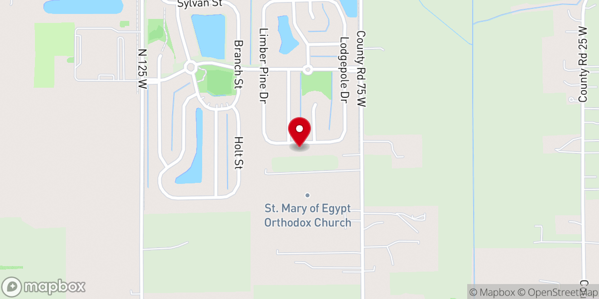Map showing location of Veteran Support Ministry