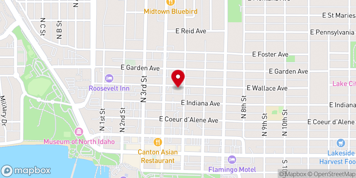 Map showing location of Transform Ministries