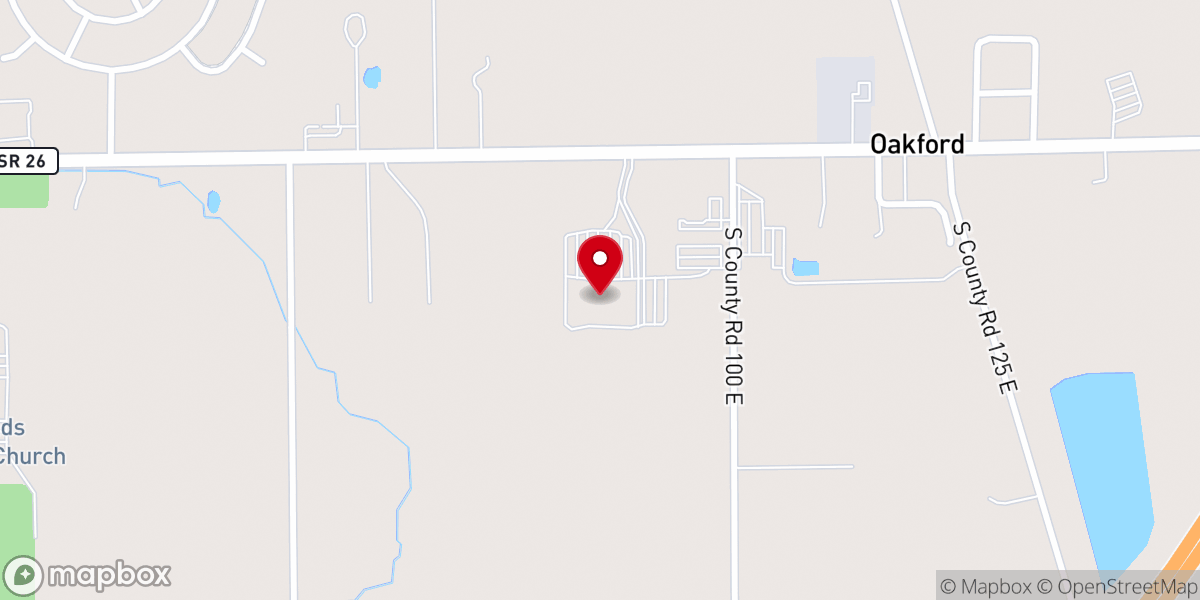 Map showing location of Abundant Life Church - Central Office
