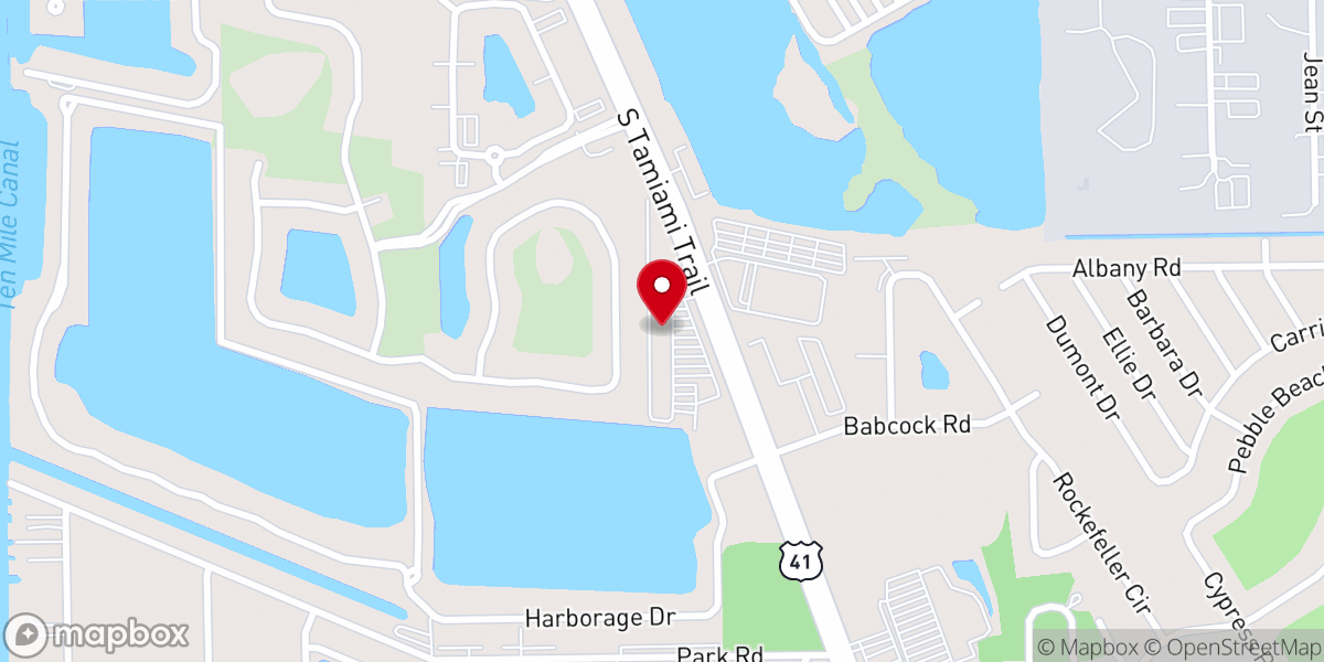 Map showing location of The Faith Center