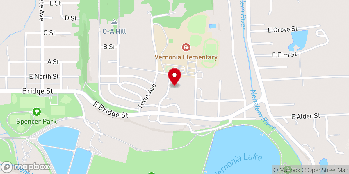 Map showing location of Saint Mary Catholic Church