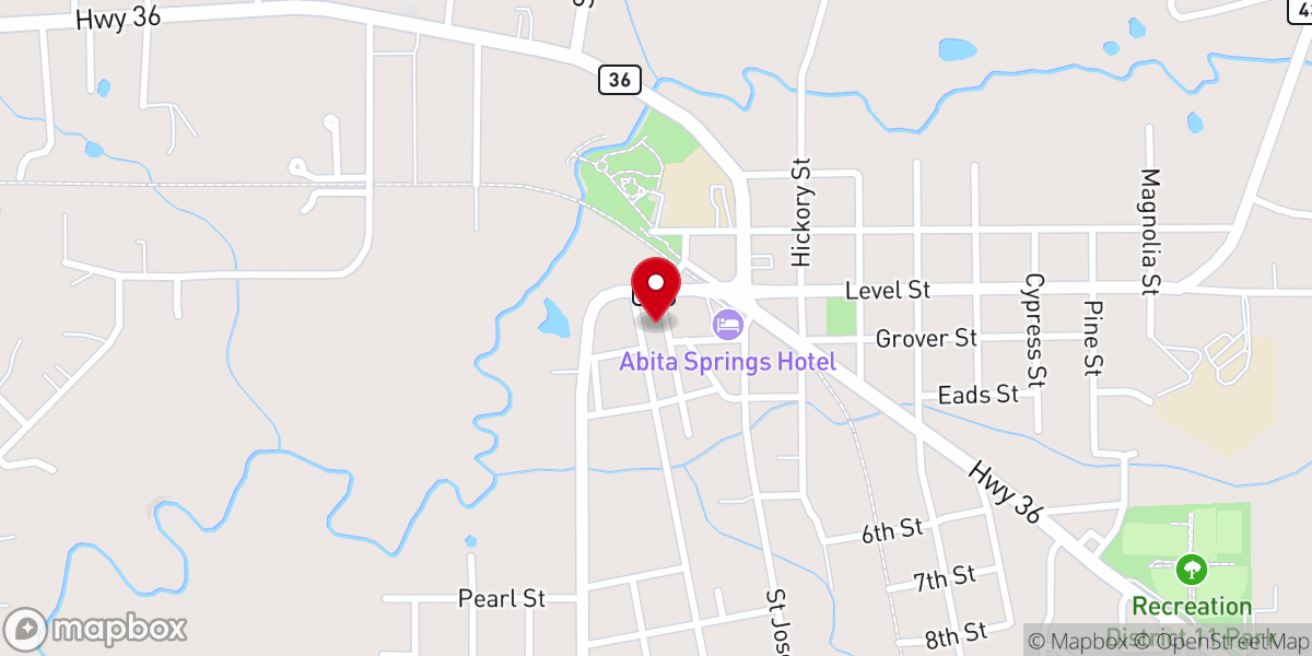 Map showing location of Rebecca Hill, Justice of the Peace, Ward 10