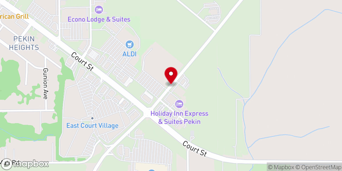 Map showing location of BridgeWay Community Church